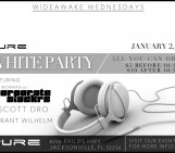 WideAwake Wednesdays: All White Party 1.2.13