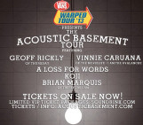 Warped Tour Acoustic Basement (Thursday, The Movielife, A Loss For Words…