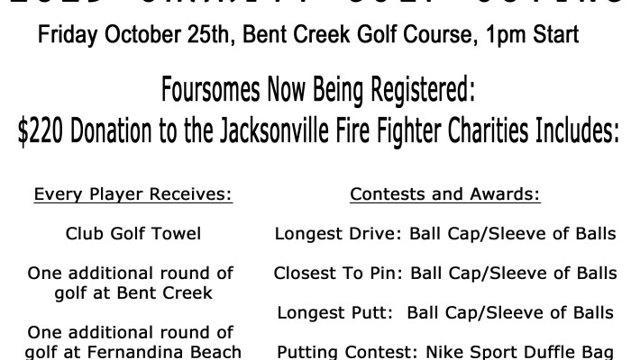 The Jacksonville Fire Fighter Charities Golf Outing