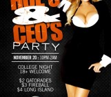 OFFICE HOES & CEOS: COLLEGE EDITION Whisky River