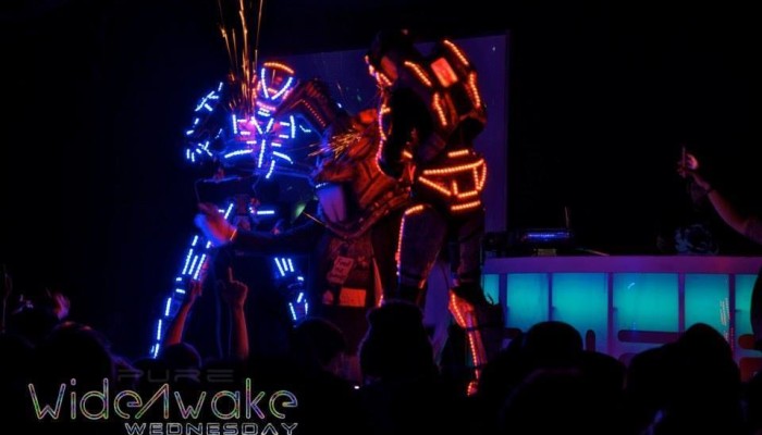 Pure Nightclub Jacksonville EDM: The ILLuminautians Robots invade WideAwake♫♪✯