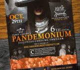 Halloween 2016: Pandemonium Costume Thriller | Sat Oct 29