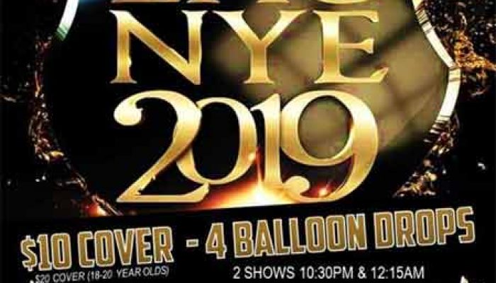Jacksonville New Years Eve 2019: InCahoots Blow out!